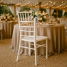 Stock 20 Sedie Bianche Vintage Per Catering Bar Hotel Ristoranti Chiavarina Saldi