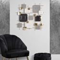 Pannello decorativo astratto 3D stile geometrico Square Vendita
