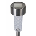 Set 12 lampade segnapassi acciaio inox Ø5,5x39,5cm silver Lunara Vendita