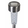 Set 12 lampade segnapassi acciaio inox Ø5,5x39,5cm silver Lunara Vendita