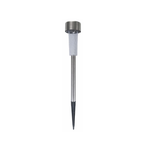Set 12 lampade segnapassi acciaio inox Ø5,5x39,5cm silver Lunara Promozione