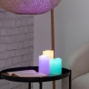 Set 3 candele led 12 variazioni di colore telecomando Tivon Vendita