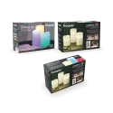 Set 3 candele led 12 variazioni di colore telecomando Tivon Catalogo