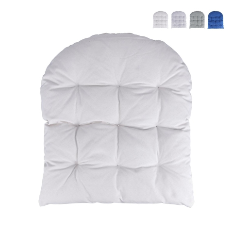 Cuscino sedia da esterno imbottito idrorepellente 50x46cm Pachá Promozione