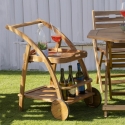 Tavolo da giardino pieghevole ottagonale in legno foro ombrellone Bali Catalogo