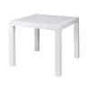 Tavolo quadrato da esterno in plastica effetto rattan 80x80 cm Varnu Caratteristiche