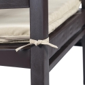 Salotto da giardino esterno divano 2 poltrone tavolino effetto legno Fij Acquisto