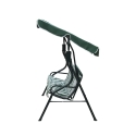 Dondolo da giardino 3 posti con tetto parasole Javik Stock