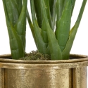 Set 2 vasi fioriere per piante in metallo dorato Lumai Catalogo