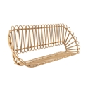Mensola da parete in metallo e rattan stile boho chic Panama Offerta