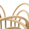 Portavasi rotondo in metallo e rattan bamboo intrecciato Panama Sconti
