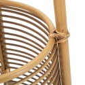 Appendiabiti da terra in rattan con portaombrelli 49x175cm Panama Saldi