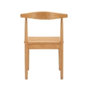 Set 2 sedie cucina in legno con seduta in rattan intrecciato Japan Saldi