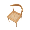 Set 2 sedie cucina in legno con seduta in rattan intrecciato Japan Catalogo