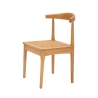 Set 2 sedie cucina in legno con seduta in rattan intrecciato Japan Sconti