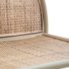 Libreria a parete in metallo e rattan 4 scaffali Panama Round Catalogo
