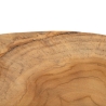 Sgabello artigianale in legno teak stile etnico naturale Kursi Scelta