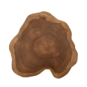 Sgabello artigianale in legno teak naturale stile etnico Budut Catalogo