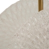 Lampadario in metallo dorato con paralumi in vetro decorato Glass Catalogo