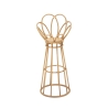 Portavasi per piante in metallo e rattan stile boho chic Panama Tower Vendita