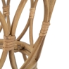 Tavolino rotondo in rattan con piano in vetro 50x50cm Panama Circle Catalogo