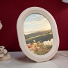 Oornice ovale moderna per foto da appoggio 25x20cm Ovally Vendita