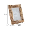 Cornice per foto da appoggio in legno rettangolare 21x26cm Nature Catalogo