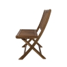 Panchina 2 posti pieghevole in legno acacia 104x61x90cm Bali Saldi