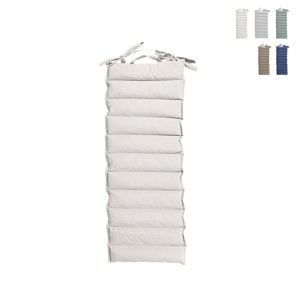 Cuscino da esterno imbottito idrorepellente 45x120cm Tayrok