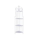 Angoliera 4 ripiani richiudibile in ferro 49x33xh.167cm bianco Alba Offerta