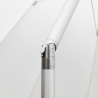 Ombrellone mare Ø2,4 m in alluminio 16 stecche inclinabile Shangai Offerta