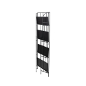 Scaffale da esterno 4 ripiani in ferro battuto richiudibile Durak Catalogo