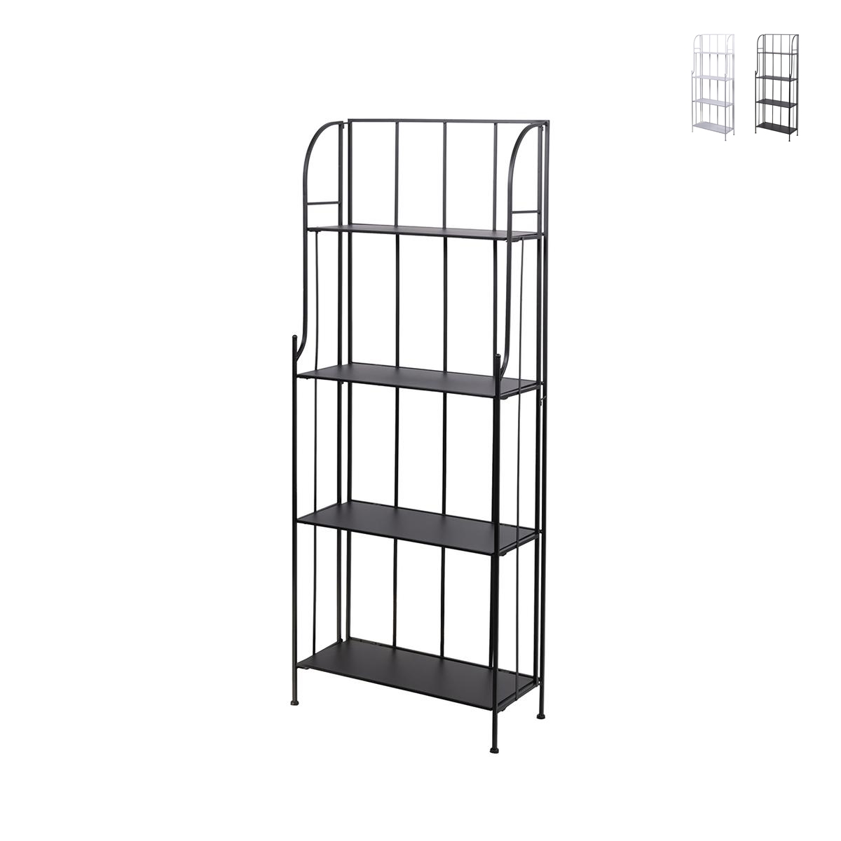 Scaffale da esterno 4 ripiani in ferro battuto richiudibile Durak Promozione Scaffale da esterno 4 ripiani in ferro battuto richiudibile Durak Promozione