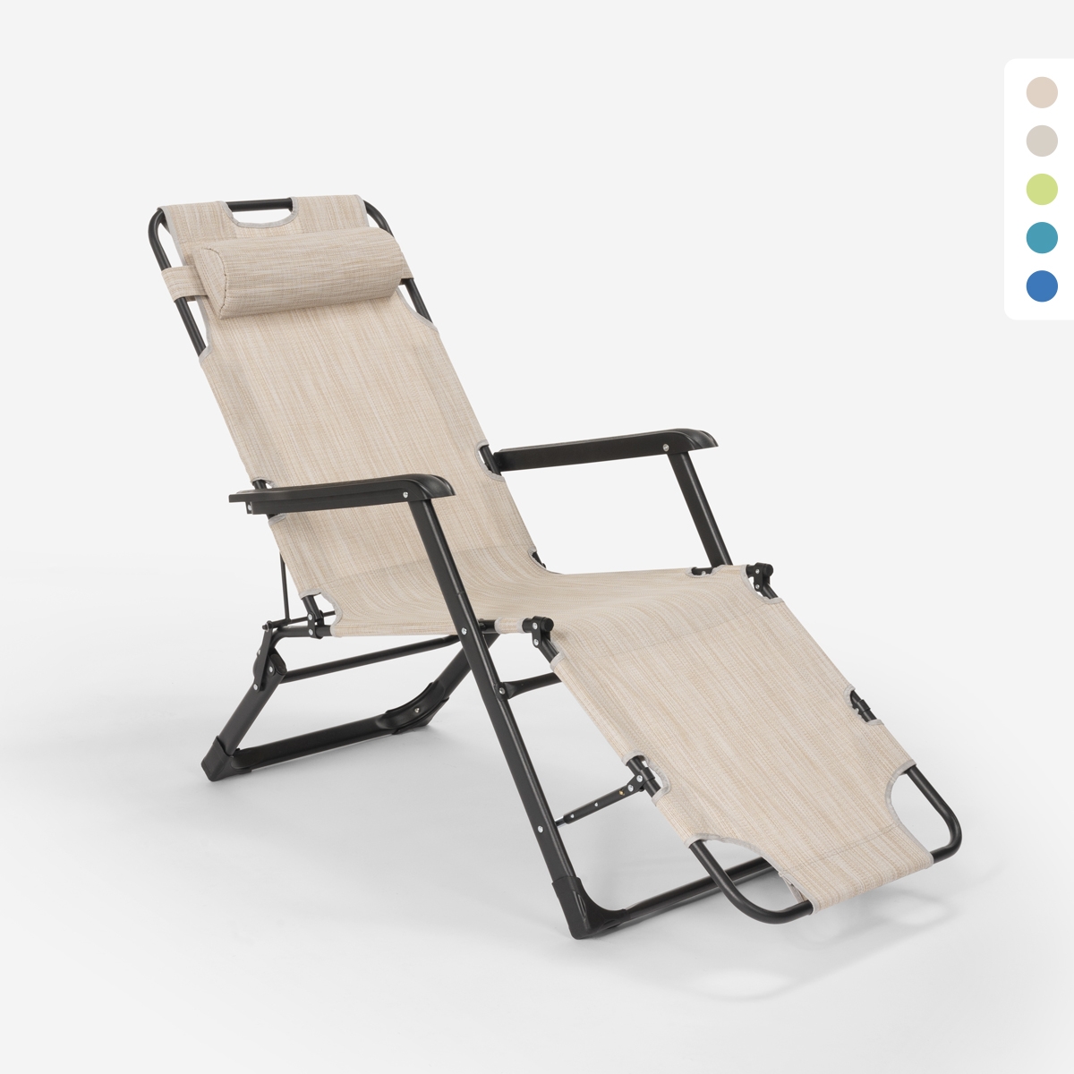 Sedia sdraio per spiaggia e giardino pieghevole multiposizione Emily Lux Zero Gravity Acquisto Sedia sdraio per spiaggia e giardino pieghevole multiposizione Emily Lux Zero Gravity Acquisto