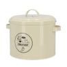 Barattolo vintage in latta per compost con filtro carbone attivi Offerta