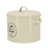 Barattolo vintage in latta per compost con filtro carbone attivi Saldi