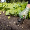 Foraterra piantatrice per bulbi fiori in acciaio inox manico in legno Vendita