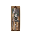 Forbici per potatura fiori in acciaio e legno frassino Offerta