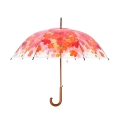 Ombrello effetto albero in autunno con manico in legno Promozione