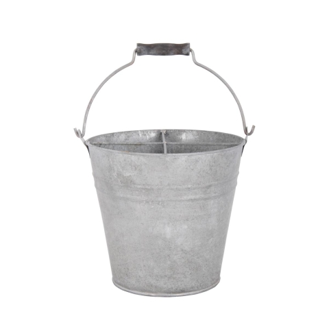 Secchio in metallo zincato anticato 7L Promozione
