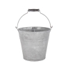 Secchio in metallo zincato anticato 7L Promozione