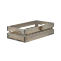 Set 3 cassette in legno FSC per frutta e verdura Vendita