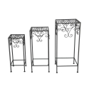 Set 3 tavolini stand porta piante in stile classico Modello