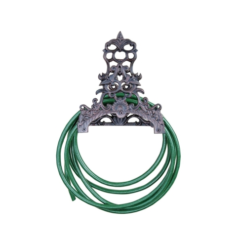 Portatubo flessibile da giardino in ghisa decorata stile classico Promozione