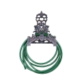 Portatubo flessibile da giardino in ghisa decorata stile classico Promozione