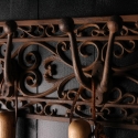 Portattrezzi da muro in ghisa con 3 ganci decorativi Saldi