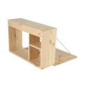 Pensile da muro con piano pieghevole in legno Vendita