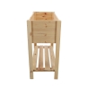 Fioriera rialzata in legno naturale 80,5x37,3x78,2 cm Catalogo