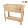 Fioriera rialzata in legno naturale 80,5x37,3x78,2 cm Promozione