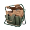Sgabello pieghevole con borsa porta attrezzi giardinaggio Sconti